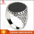 Saudi jewellry without stone hexagonal pattern silver gay men intimate jewelry